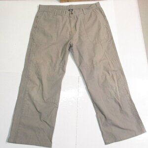Patagonia Performance Twill Jeans Mens Straight Khaki Organic Cotton Size 38